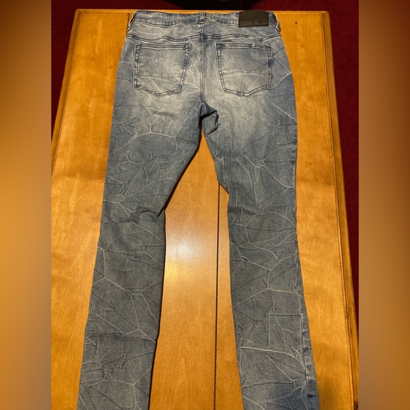 Men’s Size 30X32 PacSun Distressed Stacked Skinny Jeans - Picture 10 of 13